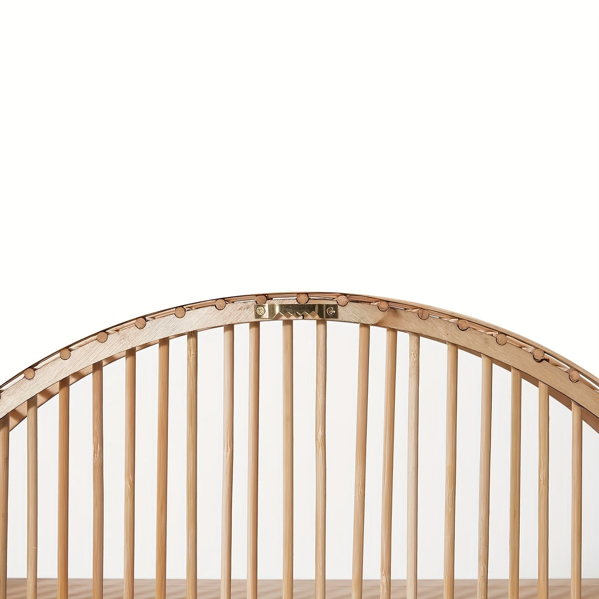 Round Bamboo Wall Shelf | Handmade Boho Floating Organizer | Wall Organiser Wood Handcrafted