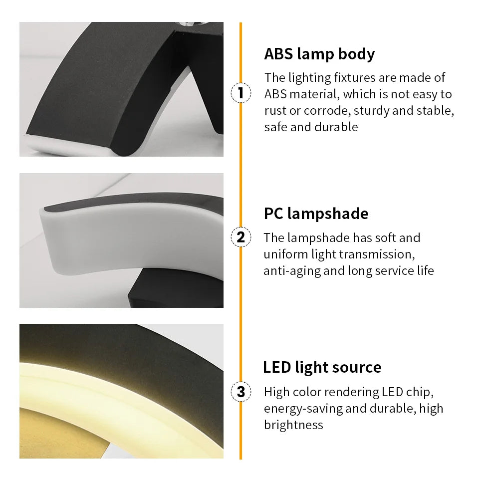 StormLite | Waterproof Outdoor Wall Light | Black Exterior Wall Lantern | LED Garden