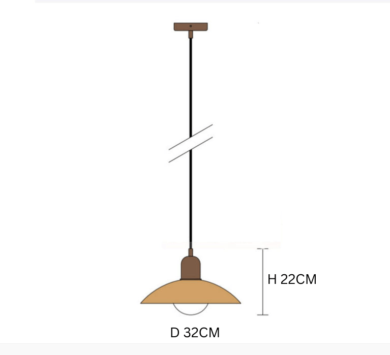 Macaron Bauhaus Pendant Light | Modern Colourful Ceiling Lamp | Dining Room