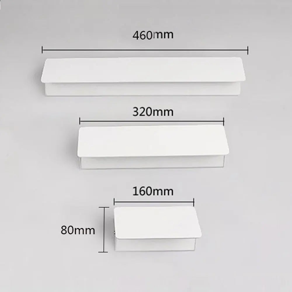 Modern LED Wall Lamp | Minimalist Aluminium Swing Light | Clear Acrylic Adjustable Bedroom