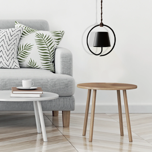 LumiLoop Rechargeable Pendant | Modern Minimalist Hanging Light | Aluminium LED Dimmable