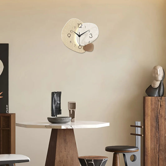 TempoStone | Modern Simple Wall Clock | Silent Quartz Design | Kitchen
