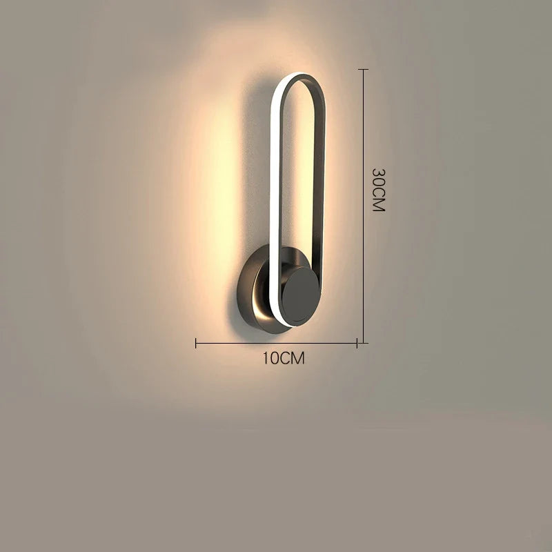 Modern LED Wall Light | 330° Rotating Aluminium Sconce | Adjustable Bedroom