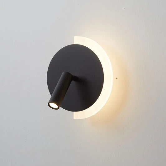 LunaSpot Wall Light | Modern LED Bedside Design | Nordic Bedroom