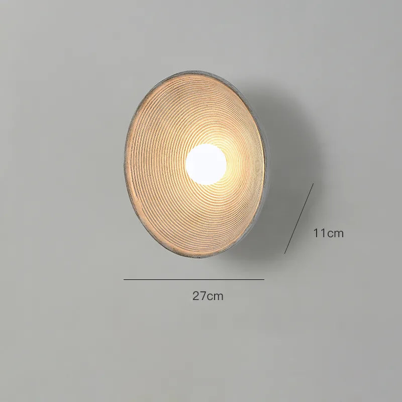 Rustic Wood Wall Sconce | Handcrafted LED Wall Light | Farmhouse Bedroom