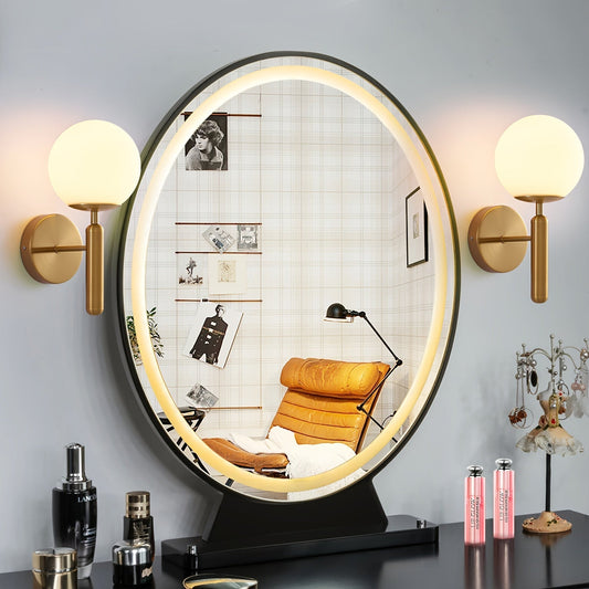 Modern Glass Globe Wall Sconce | Polished Metal Semi-Flush Mount Fixture | Ceiling Light