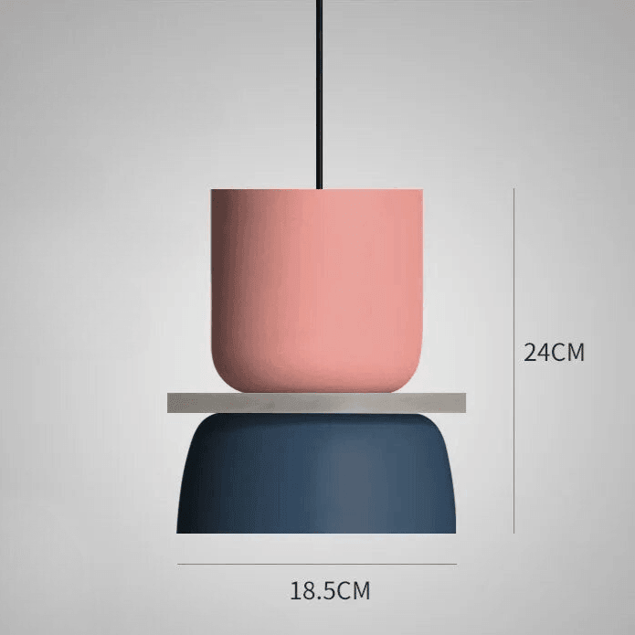 Chico Pendant Lamp Collection | Playful Nordic Colour | Pendant Light Metal LED Dining Room