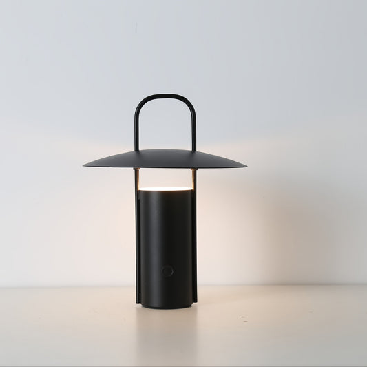 Wireless LED Touch Lamp | USB Rechargeable Metal Table Light | Touch Control Waterproof Bedside