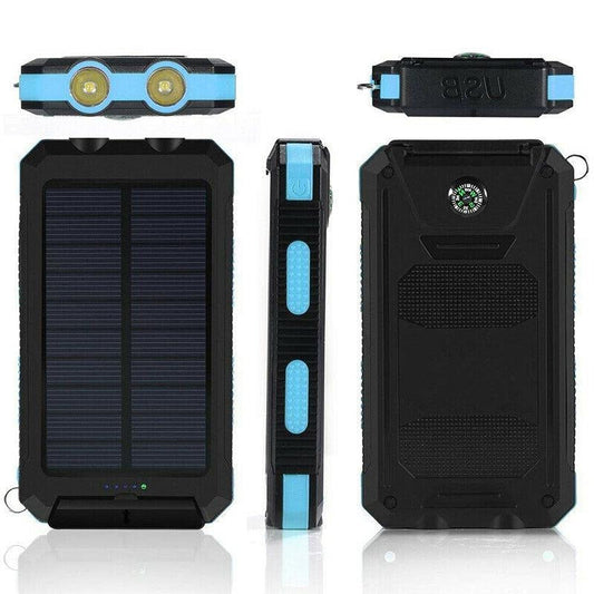 Solar Charger Waterproof Power Bank