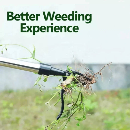 Stand Up Weed Puller Tool