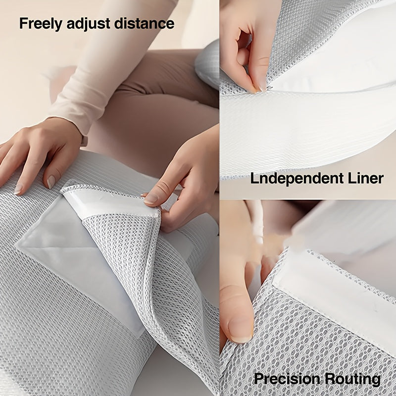 Adjustable Pregnancy Pillow | Ergonomic Maternity Support for Side & Stomach Sleepers | Sofa