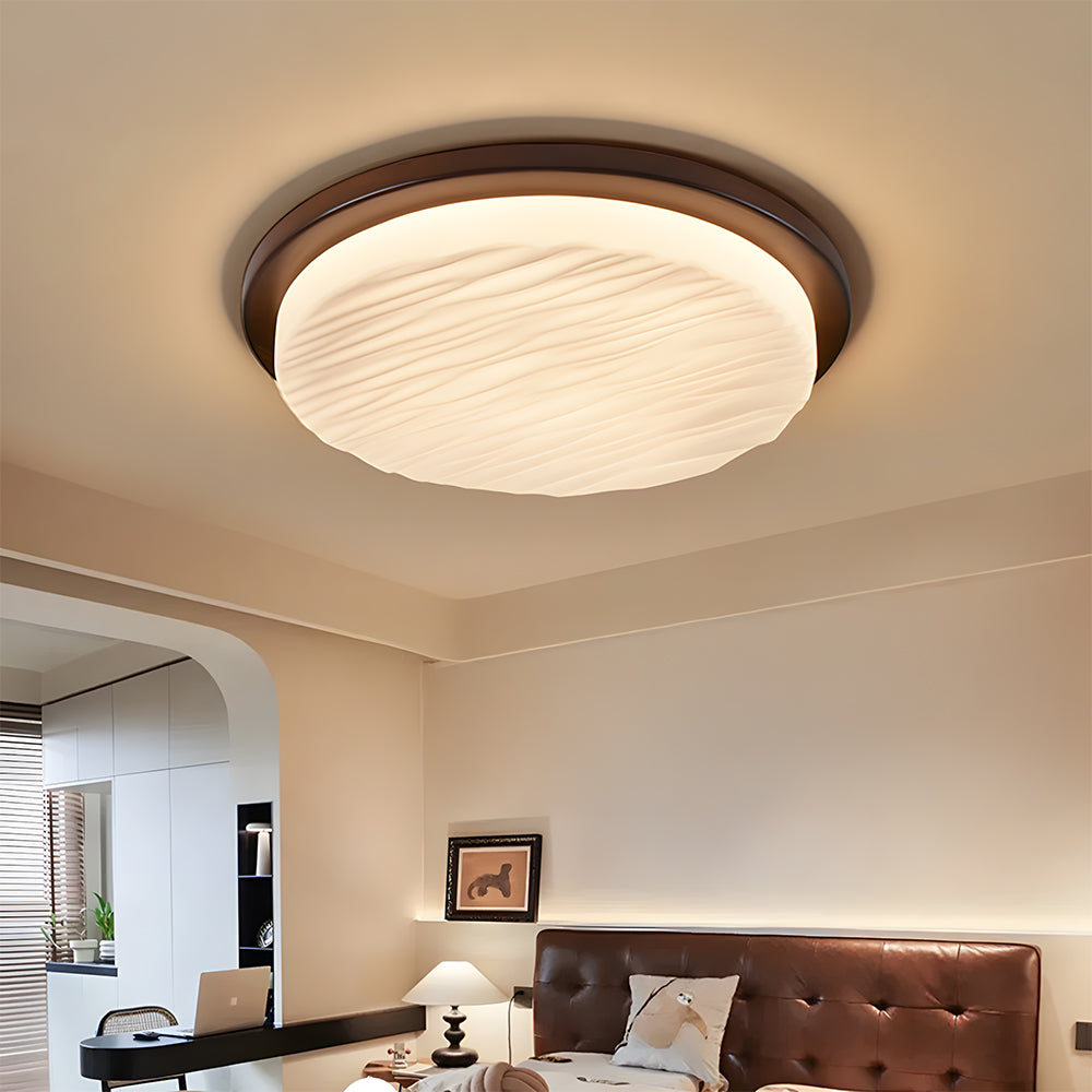 Art Deco LED Ceiling Light | Vintage Elegance Meets Modern Design | Glass Vintage-inspired