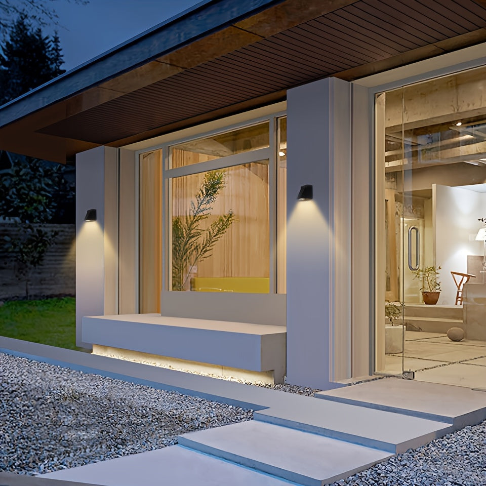 Modern LED Outdoor Wall Light | 3W / 6W Waterproof Decorative Lighting | Garden