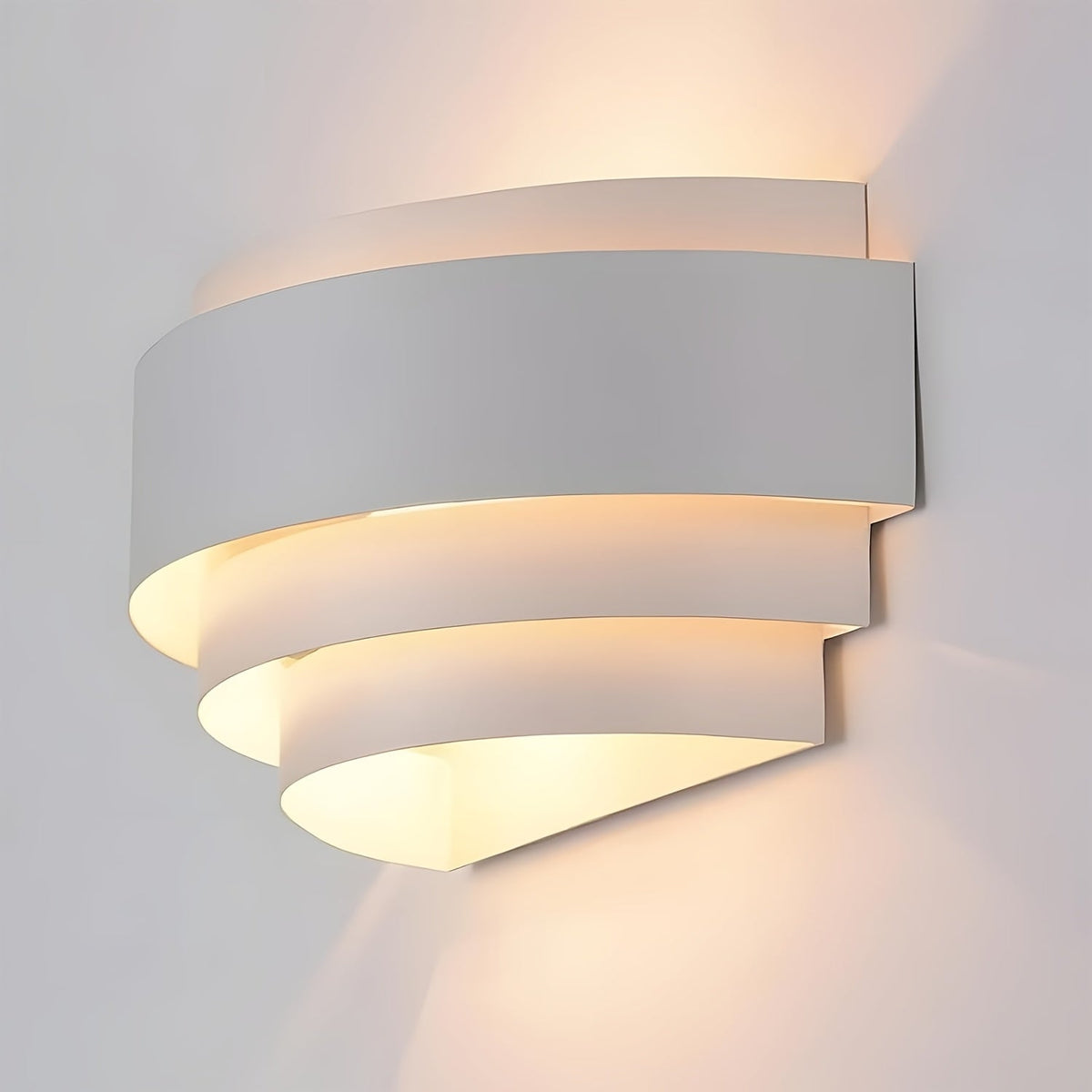 Modern Wall Sconce | Up & Down Metal Wall Light | Bedroom