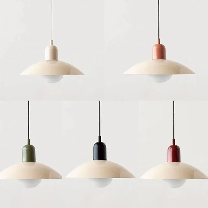 Macaron Bauhaus Pendant Light | Modern Colourful Ceiling Lamp | Dining Room