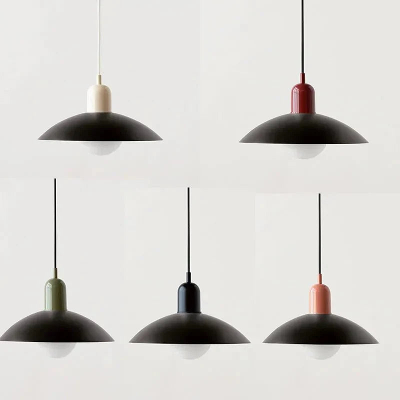 Macaron Bauhaus Pendant Light | Modern Colourful Ceiling Lamp | Dining Room