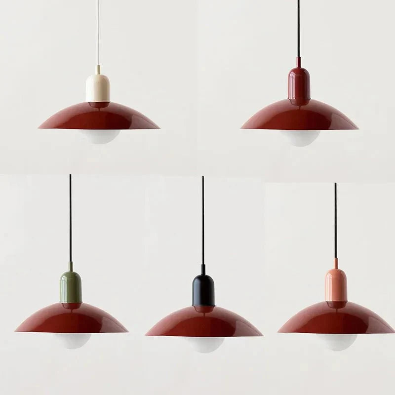 Macaron Bauhaus Pendant Light | Modern Colourful Ceiling Lamp | Dining Room