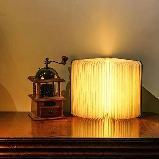 Lumibook Table Lamp | 360° Foldable Rechargeable Light | Adjustable Bedside