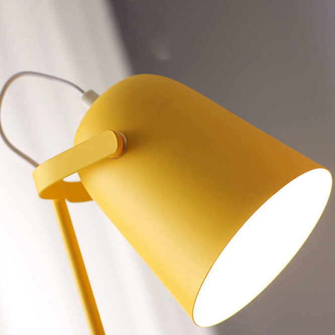 Nordic Metal LED Desk Lamp | Minimalist Reading & Study Light | Bedside