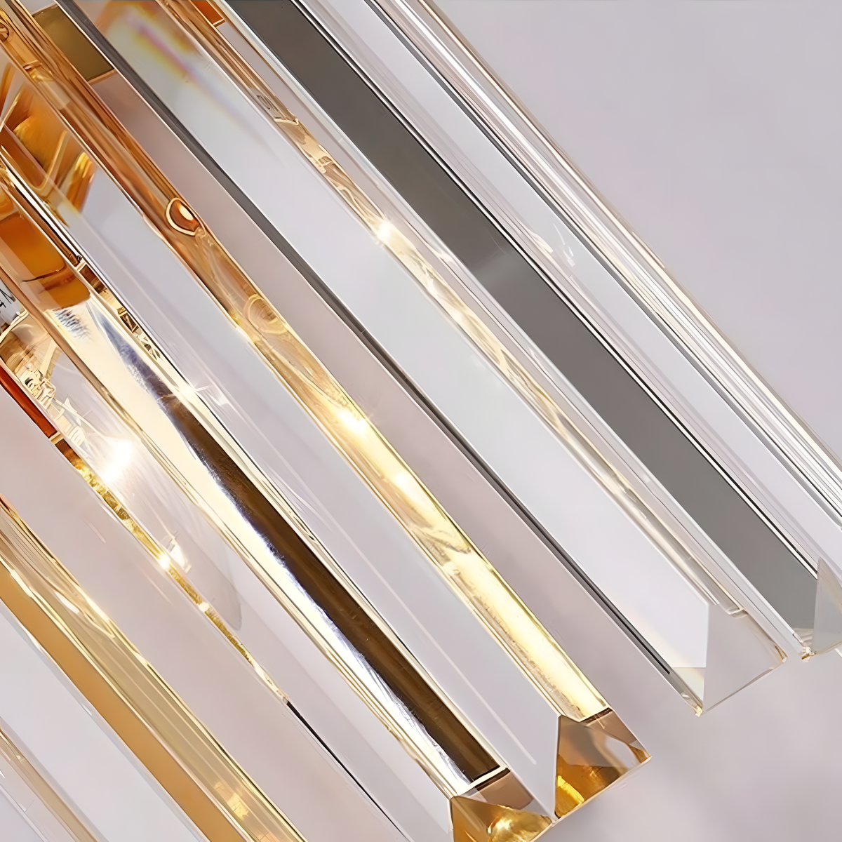Crystal Wall Light | Modern Luxury Stainless Steel Sconce | Bedroom