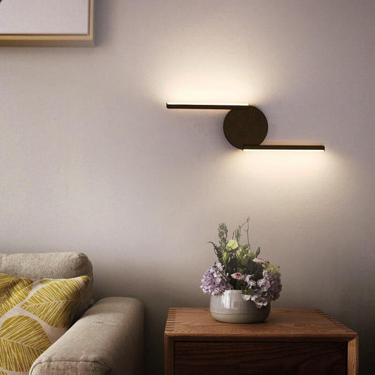 Curves Line LED Wall Light | Modern Minimalist Arc Design | Bedroom