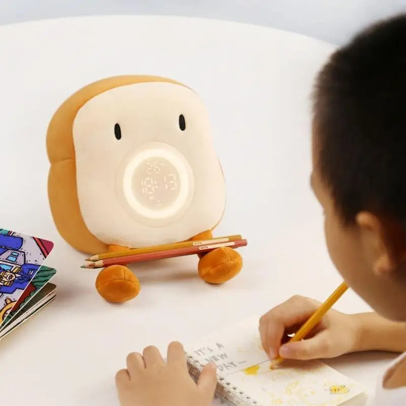Alarm Clock Plushie with Night Light