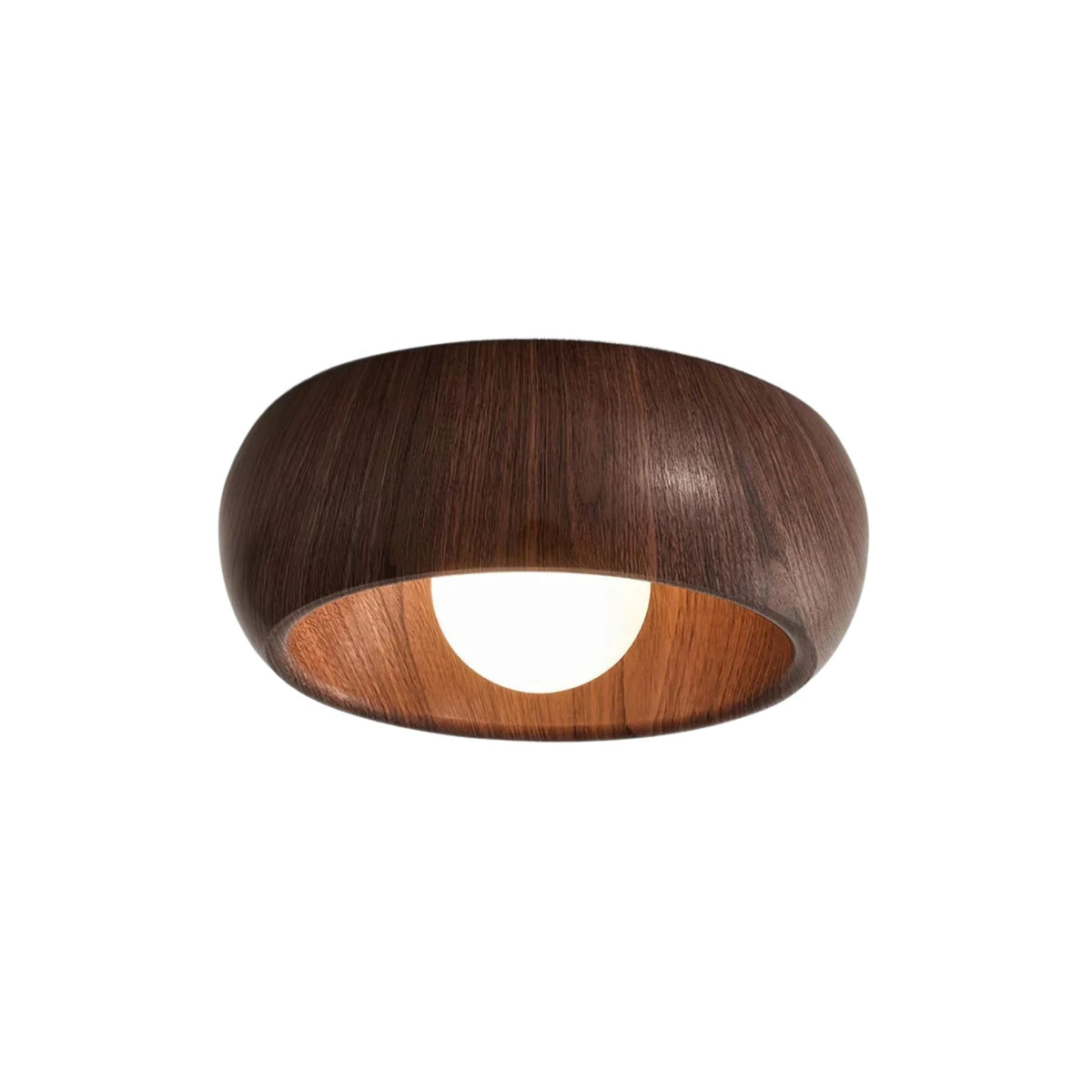 Albanora Ceiling Lamp | Minimalist Modern Wooden LED Fixture | Ceiling Light Wood Nordic