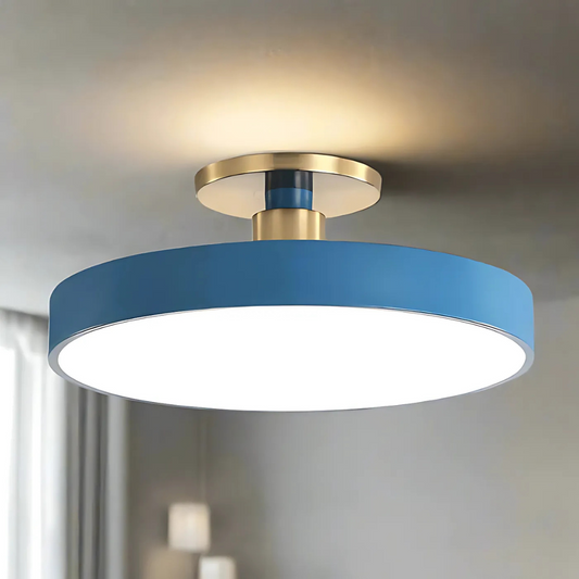 Solon LED Ceiling Light | Scandinavian Modern Design | Metal Nordic Bedroom