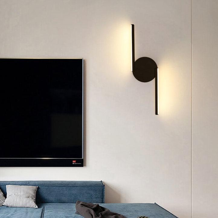 Curves Line LED Wall Light | Modern Minimalist Arc Design | Bedroom
