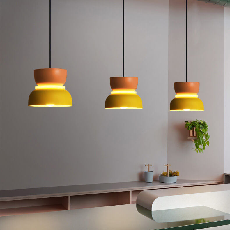 Nordic Colorful Macaron Pendant Light | Scandinavian Charm | Dining Room