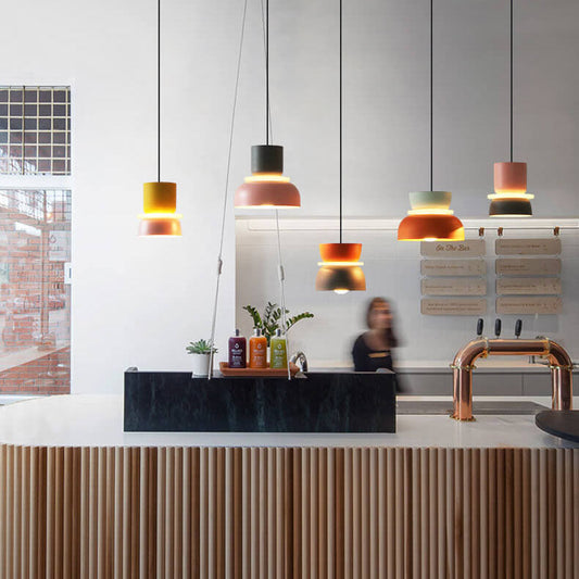 Nordic Colorful Macaron Pendant Light | Scandinavian Charm | Dining Room