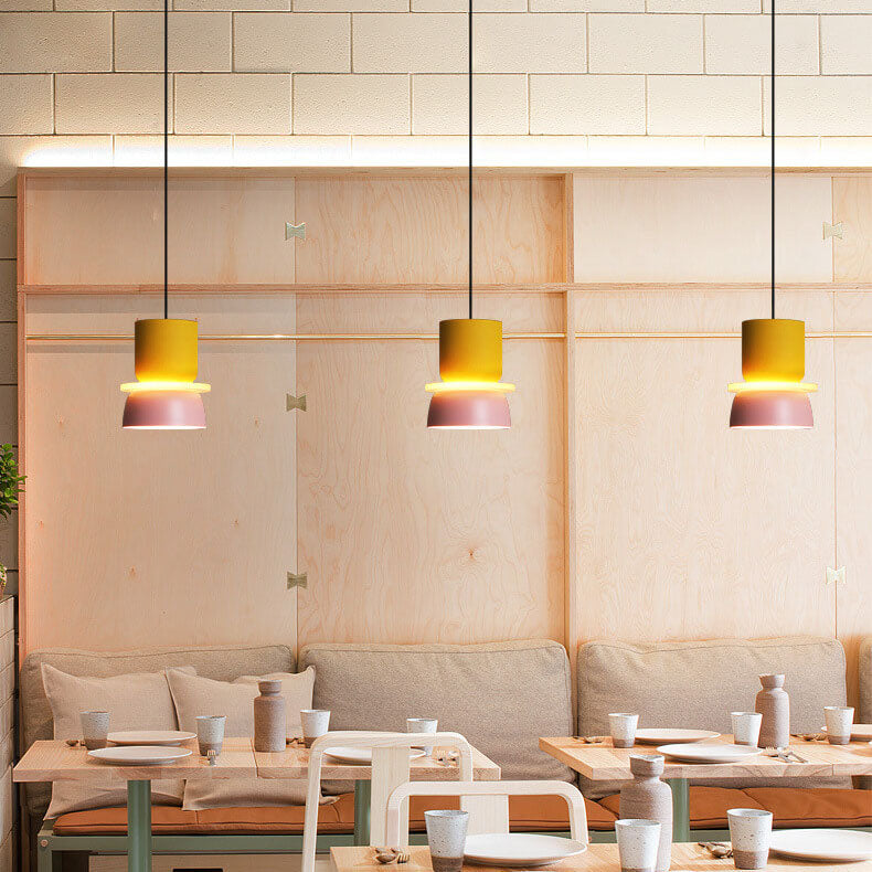 Nordic Colorful Macaron Pendant Light | Scandinavian Charm | Dining Room
