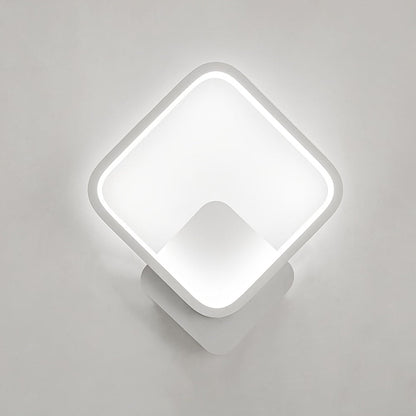 Modern Square LED Wall Lamp | Minimalist Geometric Lighting Fixture | Wall Light Dimmable