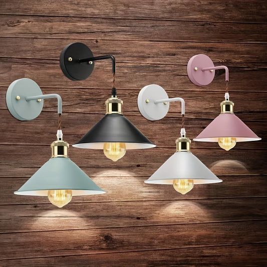 Modern Metal Wall Sconce | Industrial Oil-Rubbed Wall Light Fixture | Vintage-inspired Bedroom