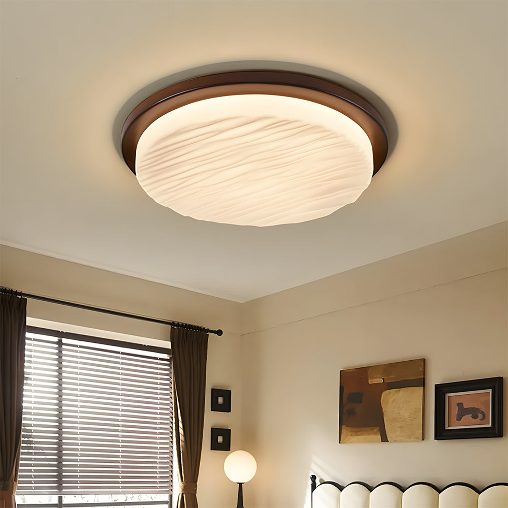 Art Deco LED Ceiling Light | Vintage Elegance Meets Modern Design | Glass Vintage-inspired