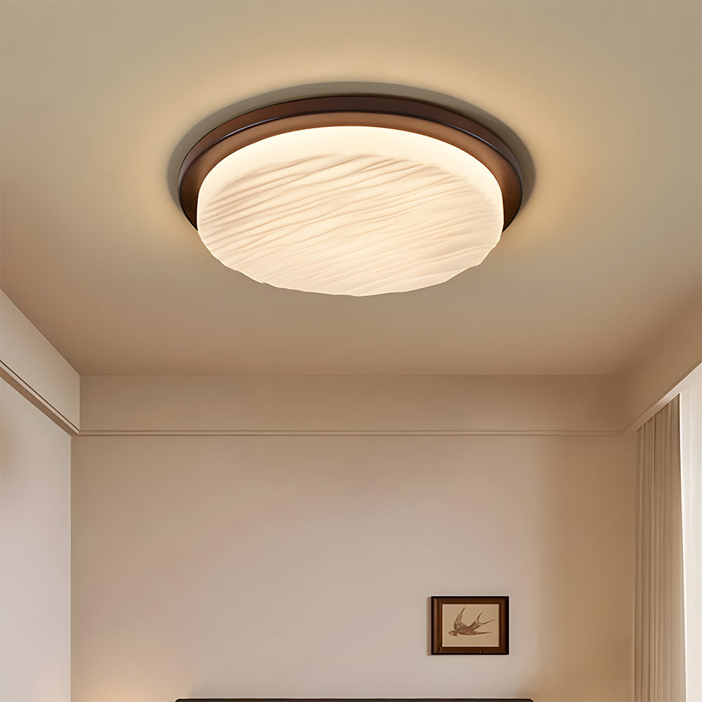 Art Deco LED Ceiling Light | Vintage Elegance Meets Modern Design | Glass Vintage-inspired