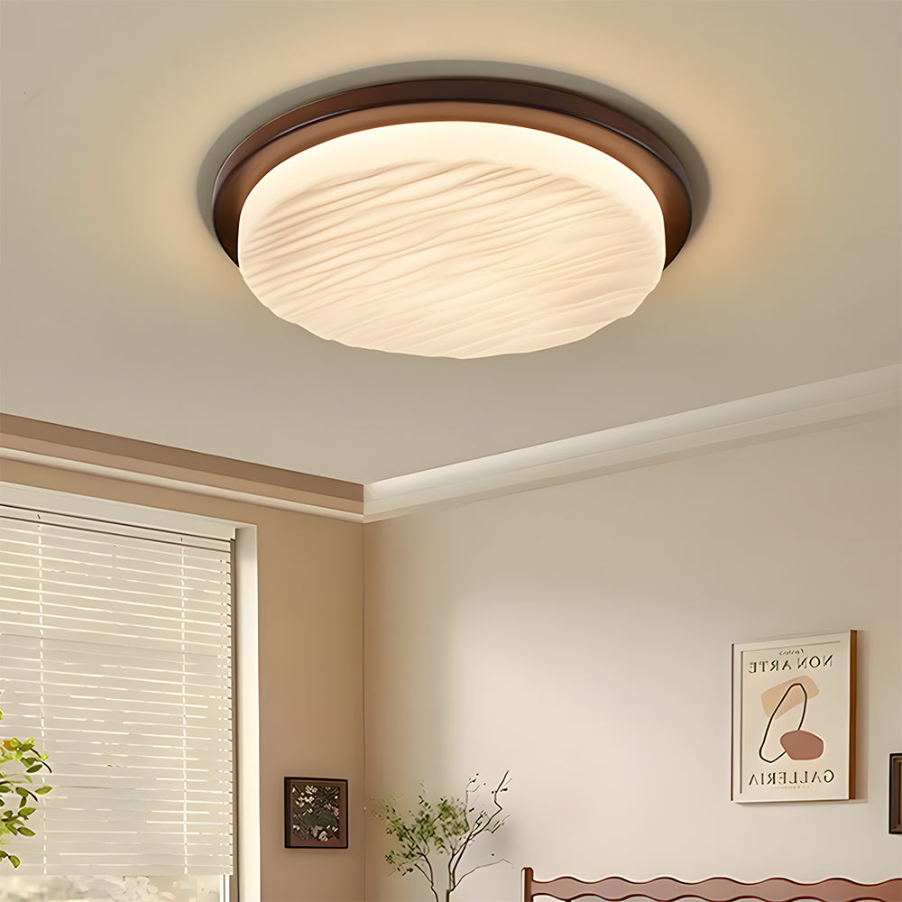 Art Deco LED Ceiling Light | Vintage Elegance Meets Modern Design | Glass Vintage-inspired