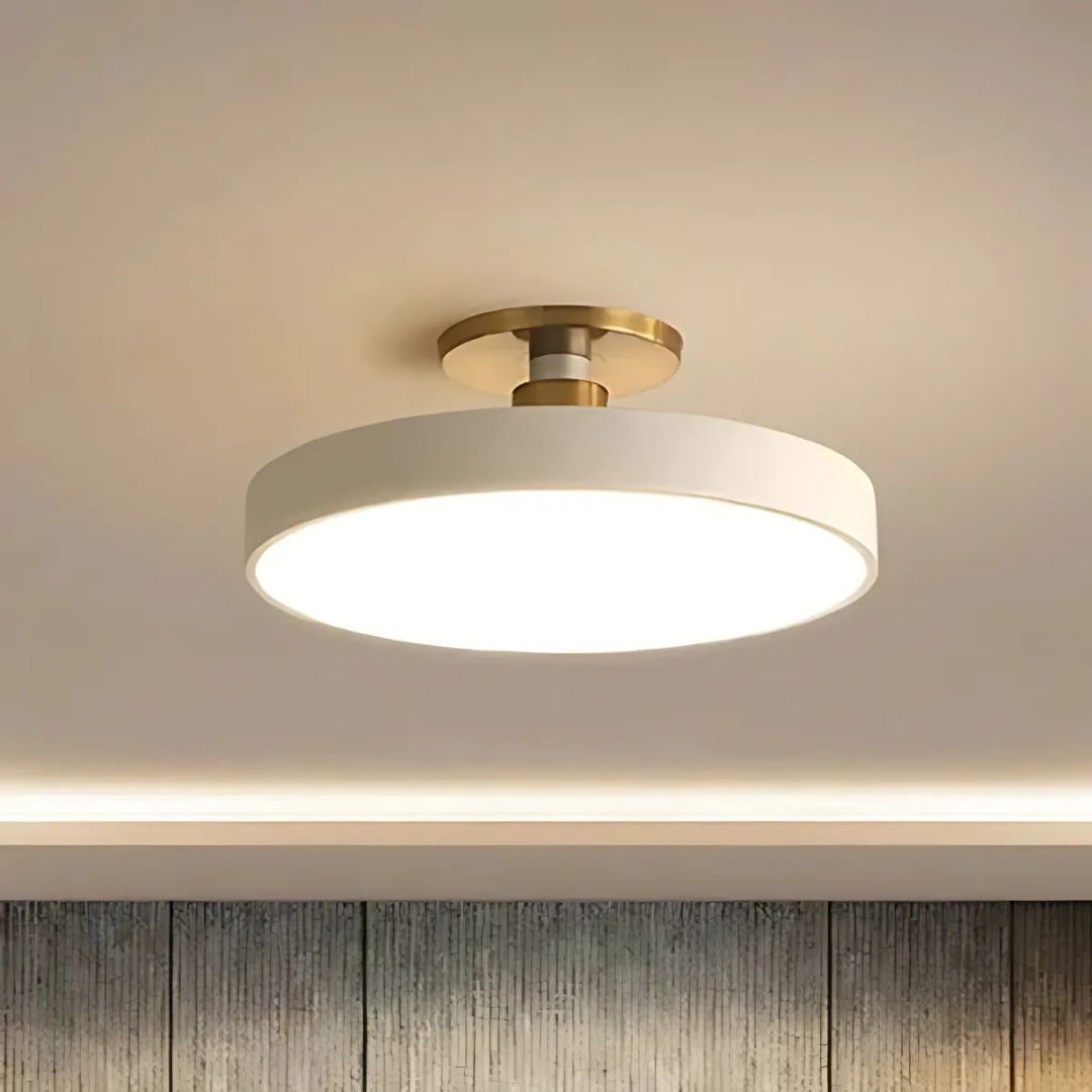 Solon LED Ceiling Light | Scandinavian Modern Design | Metal Nordic Bedroom