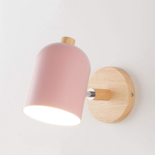 Drelis Wall Lamp | Scandinavian Wooden Minimalist Design | Wall Light Wood Nordic Bedroom