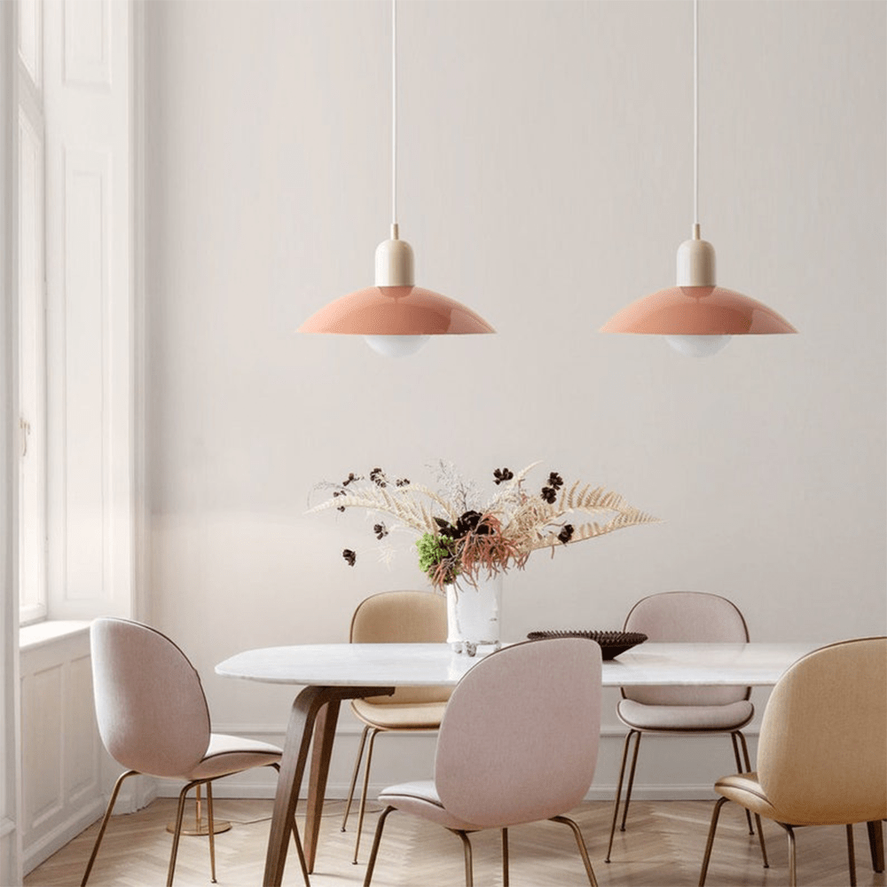 Macaron Bauhaus Pendant Light | Modern Colourful Ceiling Lamp | Dining Room