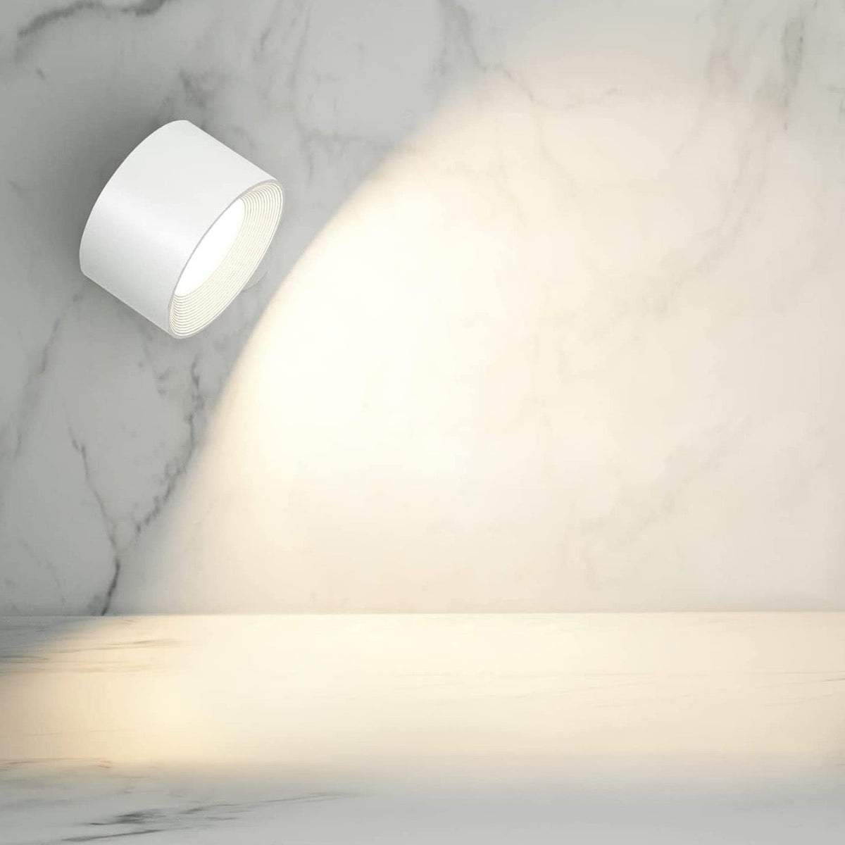 USB Rechargeable LED Wall Light | Touch Control Remote Adjustable Bedroom