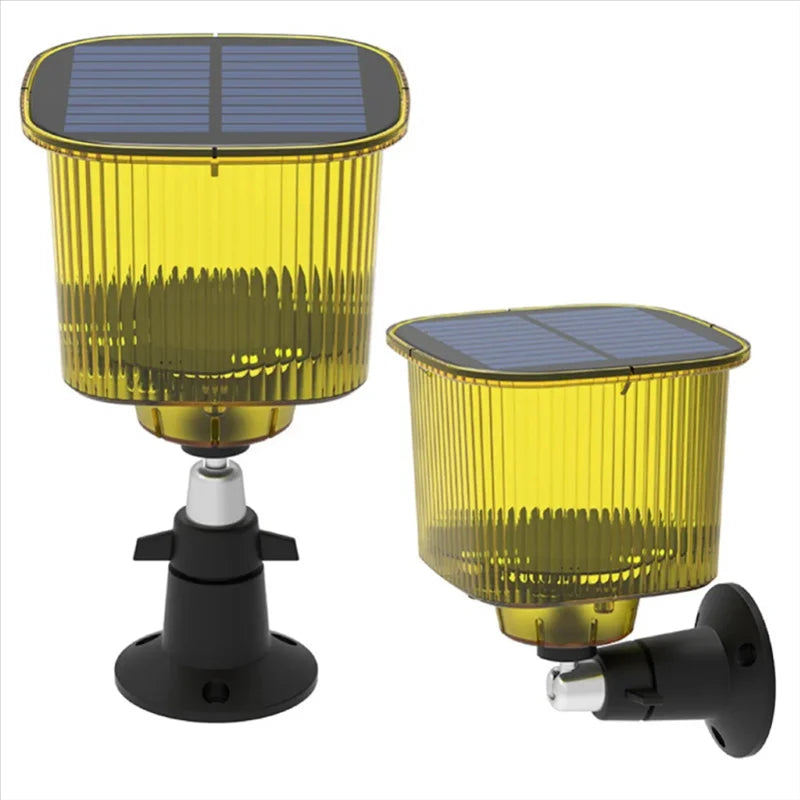 Solar Bird Repeller with Sound and Light