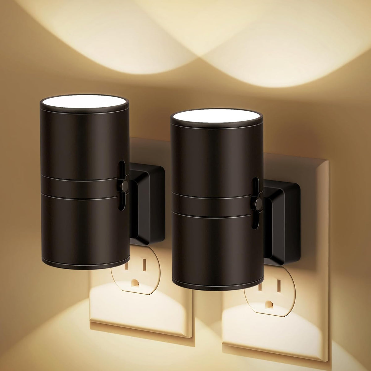 NightNova LED Night Light | Smart Dimmable Plug-in Lamp | Adjustable Bedside
