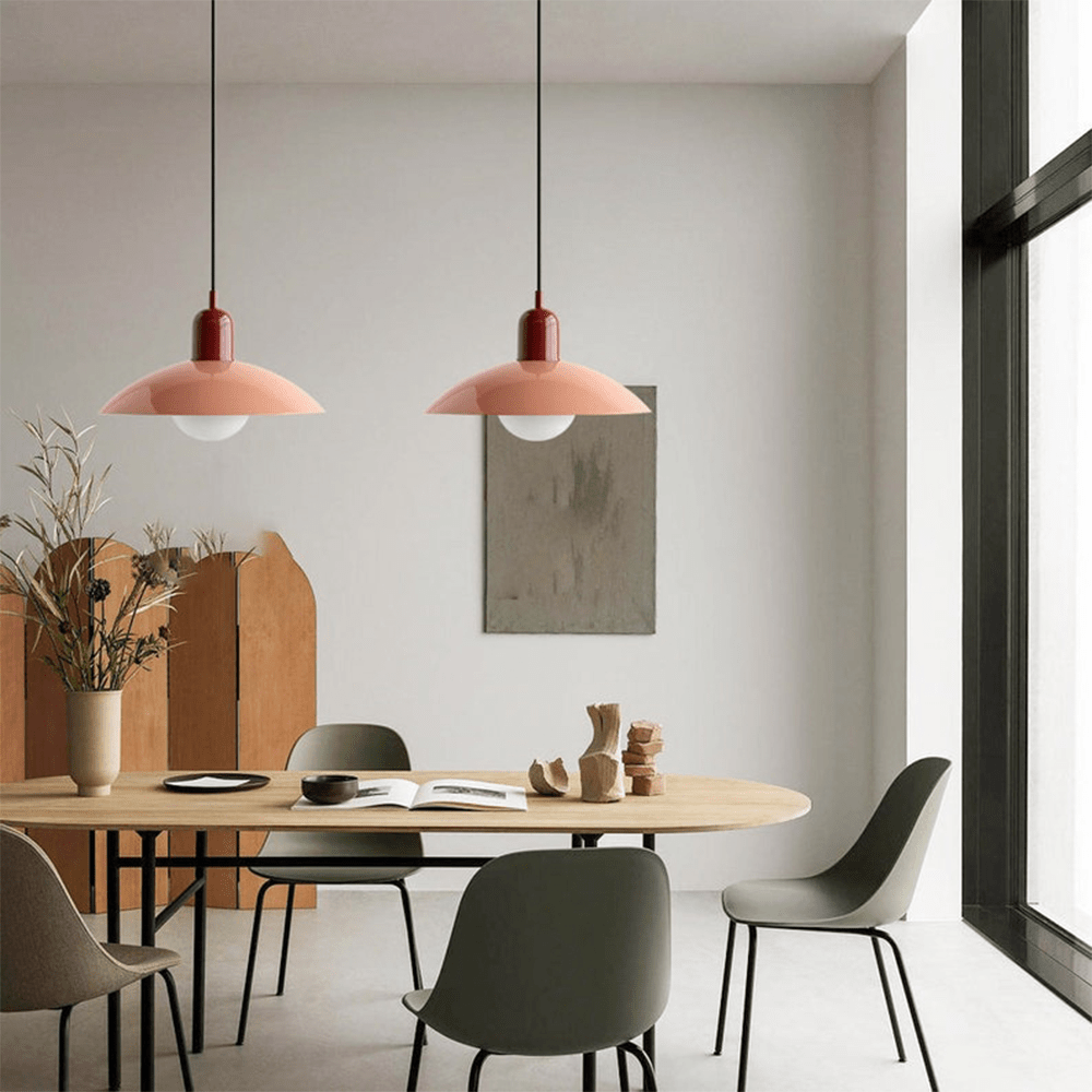 Macaron Bauhaus Pendant Light | Modern Colourful Ceiling Lamp | Dining Room