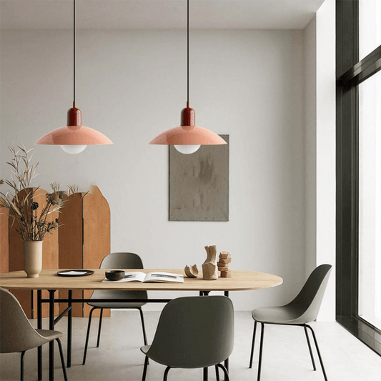 Macaron Bauhaus Pendant Light | Modern Colourful Ceiling Lamp | Dining Room