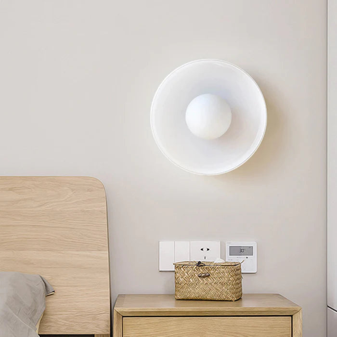Modern LED Ceiling Light | Stylish Flush Mount Lamp | Glass Adjustable Bedroom