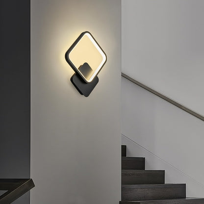 Modern Square LED Wall Lamp | Minimalist Geometric Lighting Fixture | Wall Light Dimmable