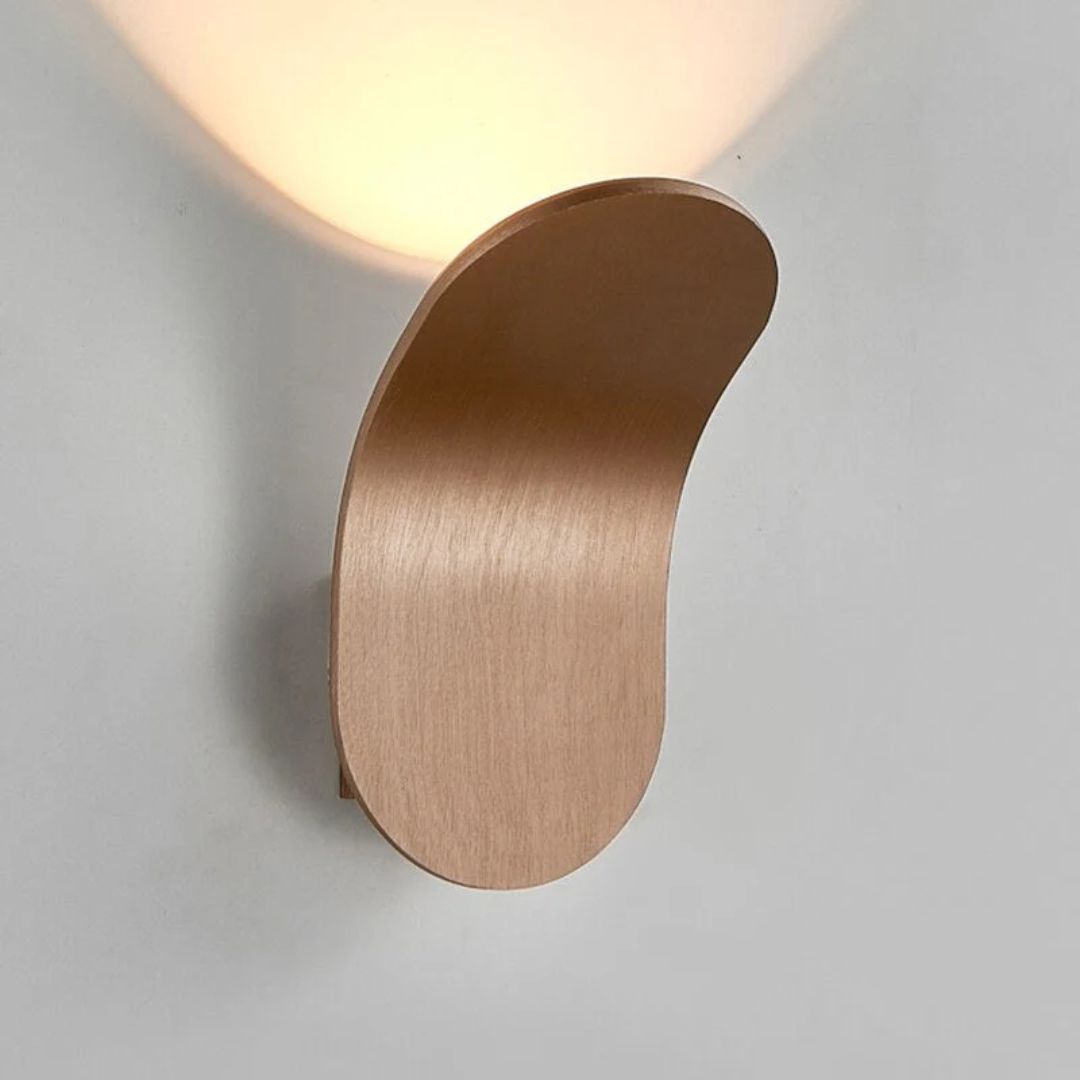 Modern Nordic Wall Lamp | Minimalist LED Wall Light | Metal Bedroom