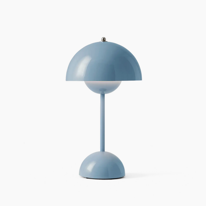 Mushroom Pod LED Table Lamp | Rechargeable Touch Control Night Light | Dimmable Nordic Bedside