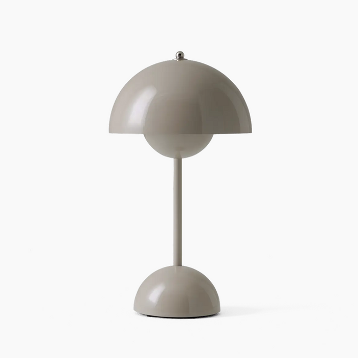 Mushroom Pod LED Table Lamp | Rechargeable Touch Control Night Light | Dimmable Nordic Bedside